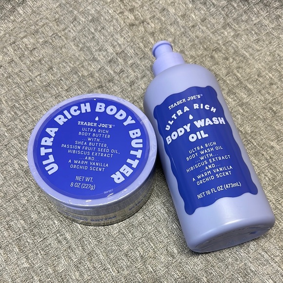 Trader Joe'S Other - Trader Joe’s ultra rich, body wash oil and ultra rich body butter, duo set. New